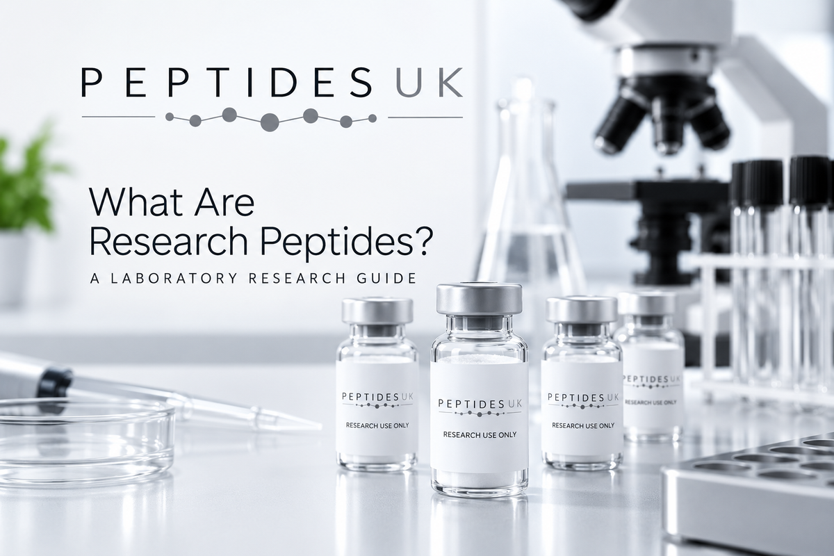 What Are Research Peptides? A Laboratory Research Guide