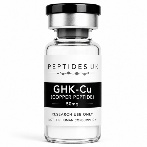 Peptides UK GHK-Cu 50mg research peptide vial